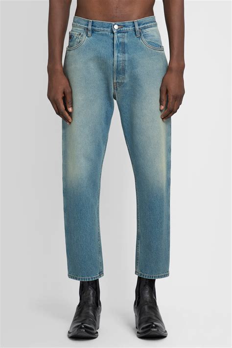 pantaloni uomo prada|prada jeans farfetch.